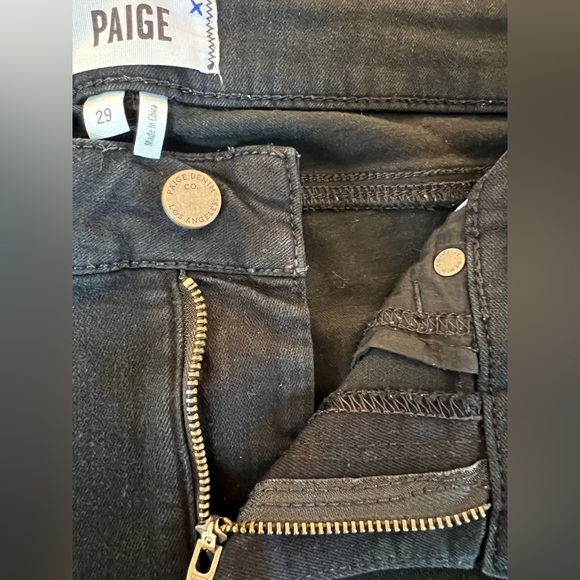 Paige Verdugo Ultra Skinny Jeans Women's Size 29 Black Performance
Stretch - Picture 8 of 11